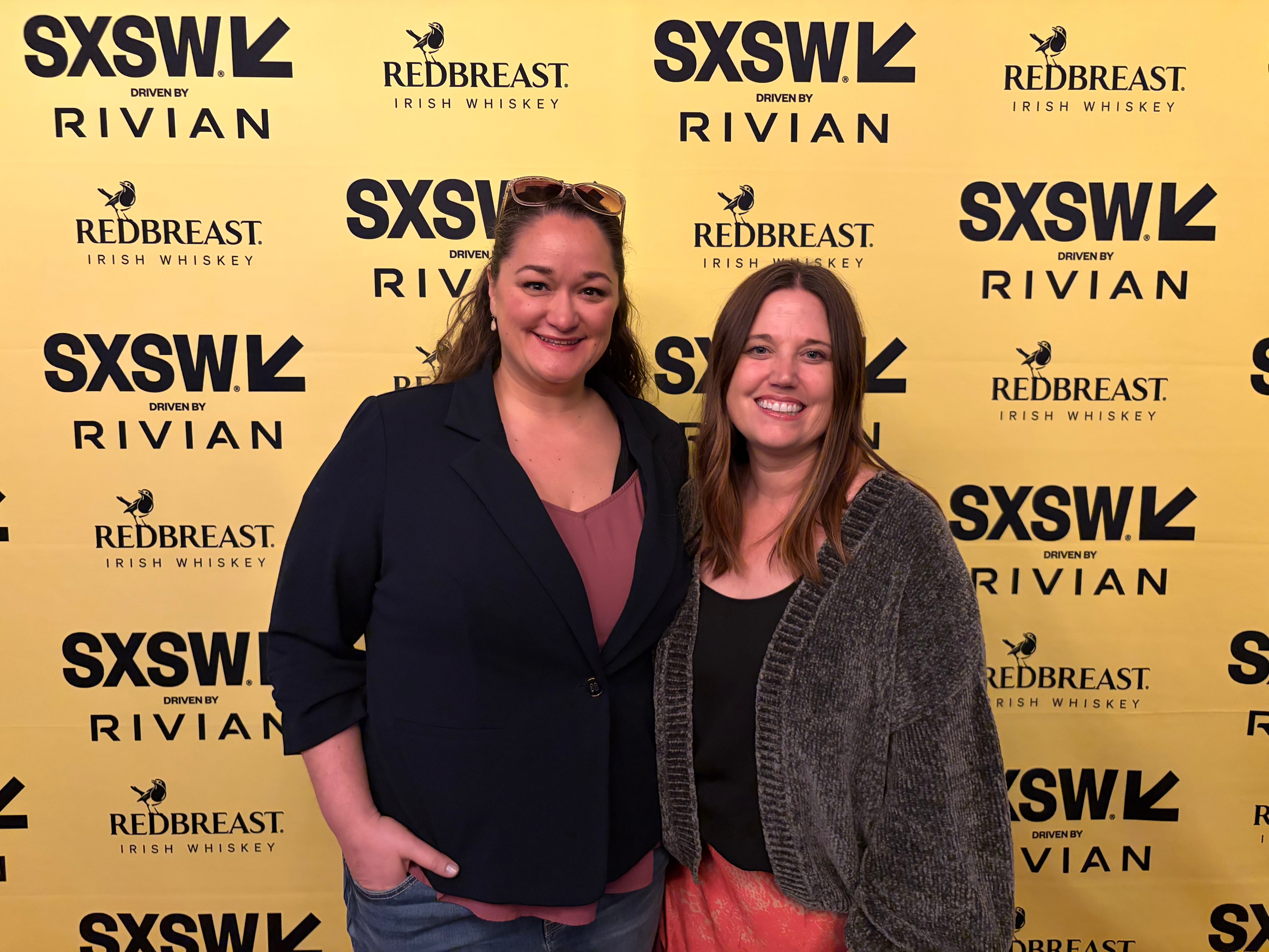 Fazio and Wible at SXSW Screening